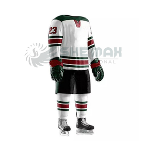 2025 conjunto de uniforme de hockey sobre hielo para hombres hecho al por mayor diseño de logotipo personalizado uniforme de hockey sobre hielo para hombres transpirable con precio barato para la venta - Product Image 6