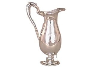 Jarra de cristal de acero inoxidable, jarra decantadora, humeante, térmica, para hotel, restaurante, Plata - Product Image 6