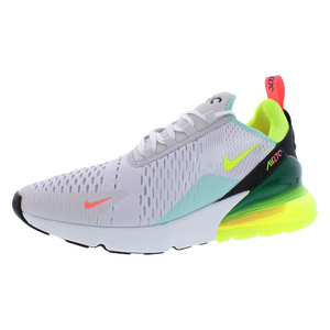 Zapatillas Nike Air Max 270 para hombre, color gris vasto, color lava caliente/negro/volt, zapatillas Nike Air Max 270 para correr |   100% Auténtico - Product Image 1