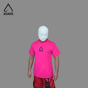 Camiseta de cuello redondo de algodón 100% para hombre al por mayor, tela ligera de secado rápido, novedad de moda, servicio OEM ODM personalizado para uso en el gimnasio - Product Image 3