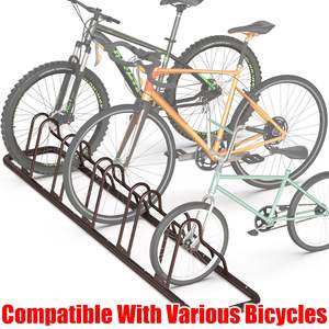 Fournisseur en gros de supports de vélo en acier doux noir, support de stationnement pour vélo - Product Image 5