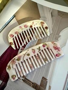 หวีเรซิ่นมืออาชีพสำหรับช่างตัดผม ใช้สำหรับจัดแต่งทรงผมในร้านเสริมสวย วัสดุเรซิ่นคุณภาพสูง - Product Image 4