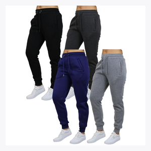 Pantalon de jogging décontracté pour homme en coton, coupe ajustée, doux et confortable, vêtements de sport, logo personnalisé - Product Image 3