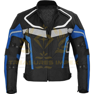 ชุดนักขี่จักรยานแข่งแบบผ้าคอร์ดูราพร้อมกางเกงผ้าตาข่ายชุดขี่มอเตอร์ไซด์สำหรับกลางแจ้งขี่มอเตอร์ไซด์สูทเพื่อความปลอดภัยในการขับขี่แจ็คเก็ตสูง - Product Image 2