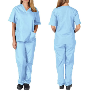 Offre Spéciale Oem Scrub Set Nouveau Design Unisexe Infirmière Médicale Uniformes Toile Tissu Pour Médecins Et Soins Infirmiers Uniformes - Product Image 4