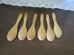 Ensemble de couverts de table écologiques et biodégradables en bois d'acacia et de manguier, design japonais, avec poignée ergonomique, résistant au congélateur - Product Image 2