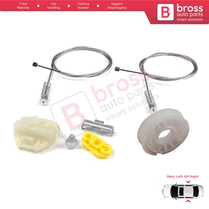 Kit de réparation de lève-vitre électrique BWR594 arrière gauche ou droit pour Zafira A MK1 T98 F75 1999-2005 MPV 90579539 90579540 - Product Image 5