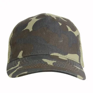 Cappellino mimetico personalizzato a 5 pannelli per gadget promozionali - Product Image 2