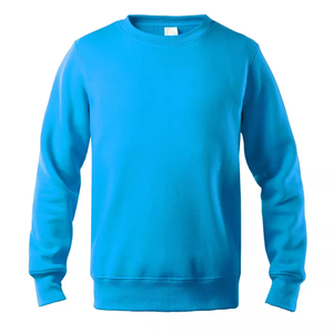 Sweatshirts pour hommes en gros à prix réduit, confortables, en polaire unie, pull-over chaud, vêtements décontractés en coton pour l'automne, style sportif et urbain - Product Image 1