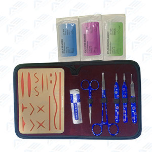 Kits de Suture pour Étudiants en Médecine avec Coussin d'Entraînement à la Suture, Kit de Dissection, Instruments Chirurgicaux Vétérinaires, Kit Chirurgical - Product Image 2