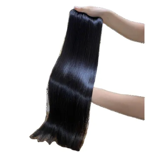 High Quality Vietnamese Double Drawn Human Hair Weft Hair Extension Natural Remy Hair Extensions