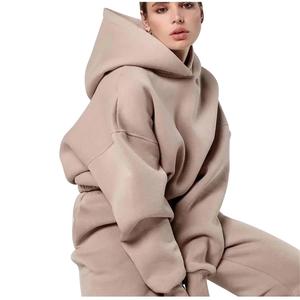 Conjunto de chándal de moda para mujer con chaqueta de Jersey de etiqueta personalizada y pantalones de chándal ropa atlética OEM ODM fabricante - Product Image 5