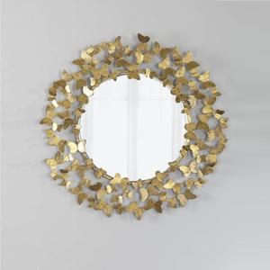 Espejo de pared decorativo de metal de vidrio de alta calidad de lujo moderno para sala de estar dormitorio y oficina para uso en hoteles - Product Image 4