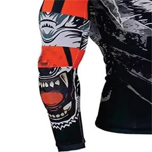 Conjunto de Rashguard y Pantalones Cortos de MMA BJJ de Alto Rendimiento para Hombre, Secado Rápido, Compresión, Ropa de Entrenamiento Transpirable y Duradera - Product Image 5