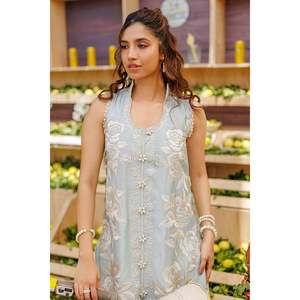 Roma <b>Jacket</b> with Button Decoration - Product Image 2