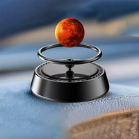 Ornement créatif sur le thème de Mars, décoration de voiture et de bureau, modèle de planète rotative