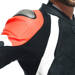 Traje de carreras de motos de diseño personalizado profesional cuero transpirable cómodo para logotipo frontal de otoño fabricado - Product Image 5