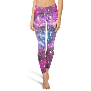 Leggings d'entraînement respirants taille haute pour femmes sans couture tricotés conception de découpe latérale pantalons de Yoga en polaire pour sports d'hiver - Product Image 1