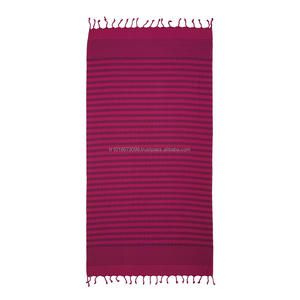 Toalla de playa Terry back Peshtemal-Toalla de playa de colección Terryback al por mayor 100% algodón baño turco Terry-backed - Product Image 1