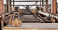 Cadenas intelligent en laiton camel-doré Serrure en fer Clé étanche fonctionnelle et élégante Forme de chameau doré Verrouillage à levier unique 0.59kg