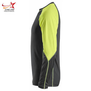 เสื้อยืดโลโก้อุตสาหกรรม,เสื้อทำงานคอกลมพิมพ์ลายสำหรับใส่ทำงานแขนยาว - Product Image 3