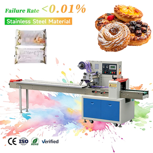 Machine d'emballage automatique multifonction pour mini-gâteaux, gâteaux au fromage en tranches, gâteaux éponge et madeleines - Product Image 1