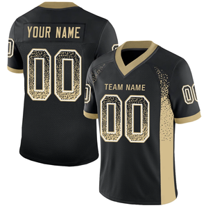 Ensemble d'uniformes de football américain à sublimation personnalisée pour jeunes et adultes avec conception de panneau latéral et pantalon élastique maillot de gros - Product Image 1