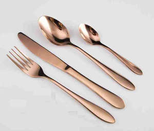 Cucharas de metal resistentes a la oxidación, mango ergonómico, cucharas de postre de metal con cucharas de metal reutilizables ecológicas pulidas para comer - Product Image 1