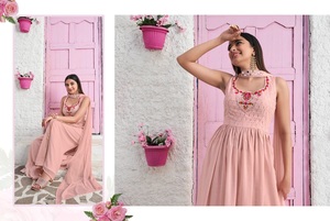 Traje de corte de Nayra de nueva moda de calidad estándar para fiesta y fiesta, traje Salwar de mujer y proveedor de exportador indio - Product Image 2