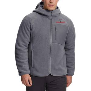 Nouveau dernier design propre logo polaire haute qualité hommes pull coupe-vent veste adulte - Product Image 3