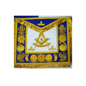 Tenue maçonnique haut de gamme, durable et confortable, tablier maçonnique avec broderie élégante pour les événements cérémoniels de la loge - Product Image 6