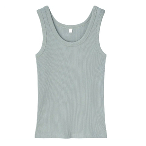 Ropa para correr Camiseta sin mangas de rendimiento para mujer Secado rápido Transpirable Slim Fit Sin mangas Athletic Gym Sportswear OEM personalizado - Product Image 6