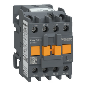 Relè di Controllo Schneider Electric CAE22M5 Easy TeSys, 690V CAE2NO+2NC, Bobina 220V AC 50Hz - Product Image 1