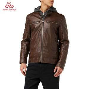 Chaqueta de cuero elegante para hombre más vendida, diferentes colores disponibles, precio más vendido, chaqueta de cuero para hombre - Product Image 1