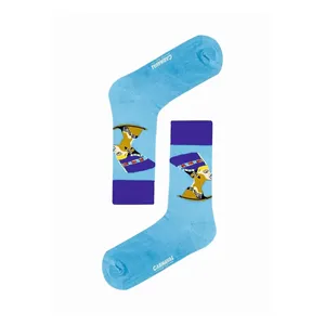 7-Pack Breathable Art <b>Socks</b> 3 Patterned Colorful Daily Use <b>Boxed</b> <b>Socks</b> - Product Image 3