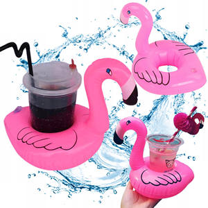 Bandeja Inflable de PVC con Forma de Flamenco para Bebidas - Product Image 1