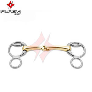 Mordaza de conducción de alta calidad, rombo, boca dorada alemana, broca de caballo, mordaza holandesa occidental, calzones de plata alemanes - Product Image 2