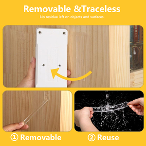 Wholesale Powerful Double-Sided Nano Tape Super Strong Adhesive Reusable Adhesive Nano Double Sided Tape for Home and Office - Product Image 4