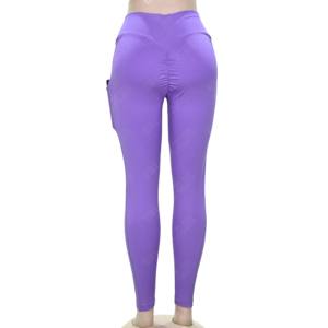 New Arrival High Quality Yoga Pants Women Leggings Gym Leggings Sports Wear Female Compression Tight Elastic Waist Yoga Leggings - Product Image 5