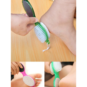 4 in 1 Callus Remover Foot Heel File Pumice Stone Brush & Sander <b>Pedicure</b> <b>Set</b> - Product Image 3
