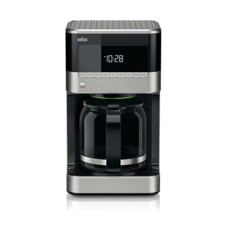 Braun BrewSense 12 Cup Drip Coffee Maker, Black, KF7150BK