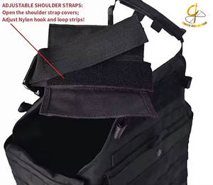 Chaleco impermeable de estilo informal con chaleco táctico transpirable para correr de 100% poliéster para personalizar su propio logotipo de marca - Product Image 4
