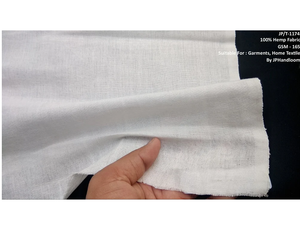 100% Organic Hemp Handloom Knitted Jersey Fabric Eco-friendly for Girls' <b>Boys</b>' Babies' Sleepwear Dresses Beddings Sportswear - Product Image 2