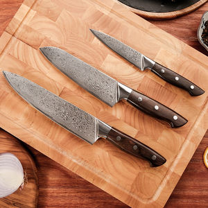 Venta al por Mayor de Cuchillos de Chef Profesionales de 8 Pulgadas, Fabricados en China, con Acero de Damasco de 67 Capas, Personalización de Fábrica - Product Image 6