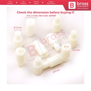 BCP021 10 Pièces Embouts de Câble pour Mécanisme de Lève-Vitre Type BCP021 - Product Image 5