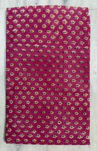 ผ้าฝ้ายบล็อกมือพิมพ์ลายผ้าฝ้าย100% มรดก Jaipur แบบดั้งเดิมเป็นมิตรต่อสิ่งแวดล้อมระบายอากาศได้ - Product Image 4