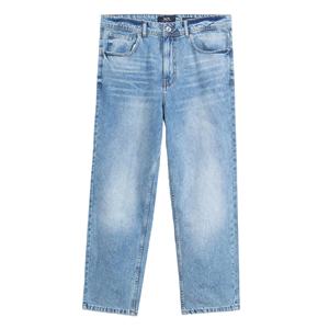 <b>Men's</b> Coated Acid Wash Sky Blue Denim <b>Jeans</b> Slim Fit Custom Logos Distressed Plus Size High Japan Style Wholesale <b>Cheap</b> - Product Image 1