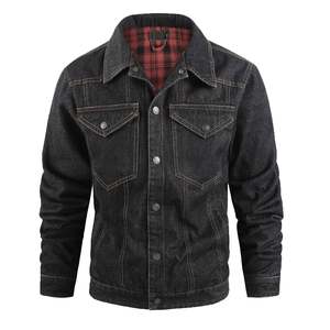 Vintage Washed 100% Cotton <b>Denim</b> <b>Jacket</b> For <b>Men</b> Custom Design High Quality <b>Men</b> Wholesale <b>Men</b> <b>Denim</b> <b>Jacket</b> - Product Image 4