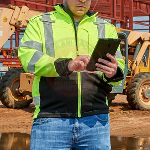 Chaqueta de Seguridad Reflectante y Transpirable de Diseño Personalizado, Certificación CE, Alta Visibilidad, Fabricación Pakistaní para Hombre - Product Image 4
