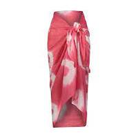 Nuevo Pareo/Sarong de Rayón para Verano, Pañuelo de Playa con Estampado de Puntos, Bufandas y Chales Étnicos